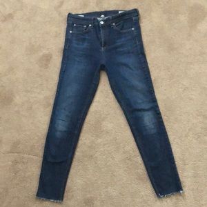 Rag & Bone ankle skinny jeans